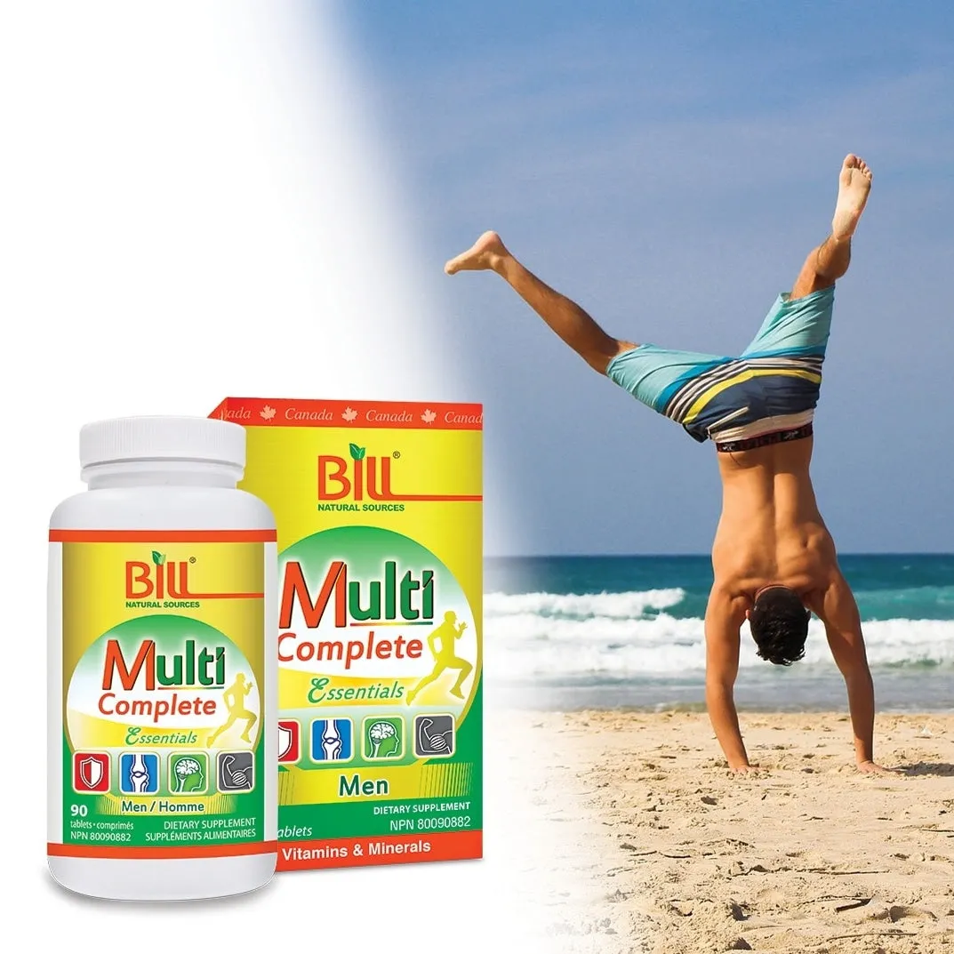 BILL Natural Sources® Multi Complete Essentials For Men 90 tablets