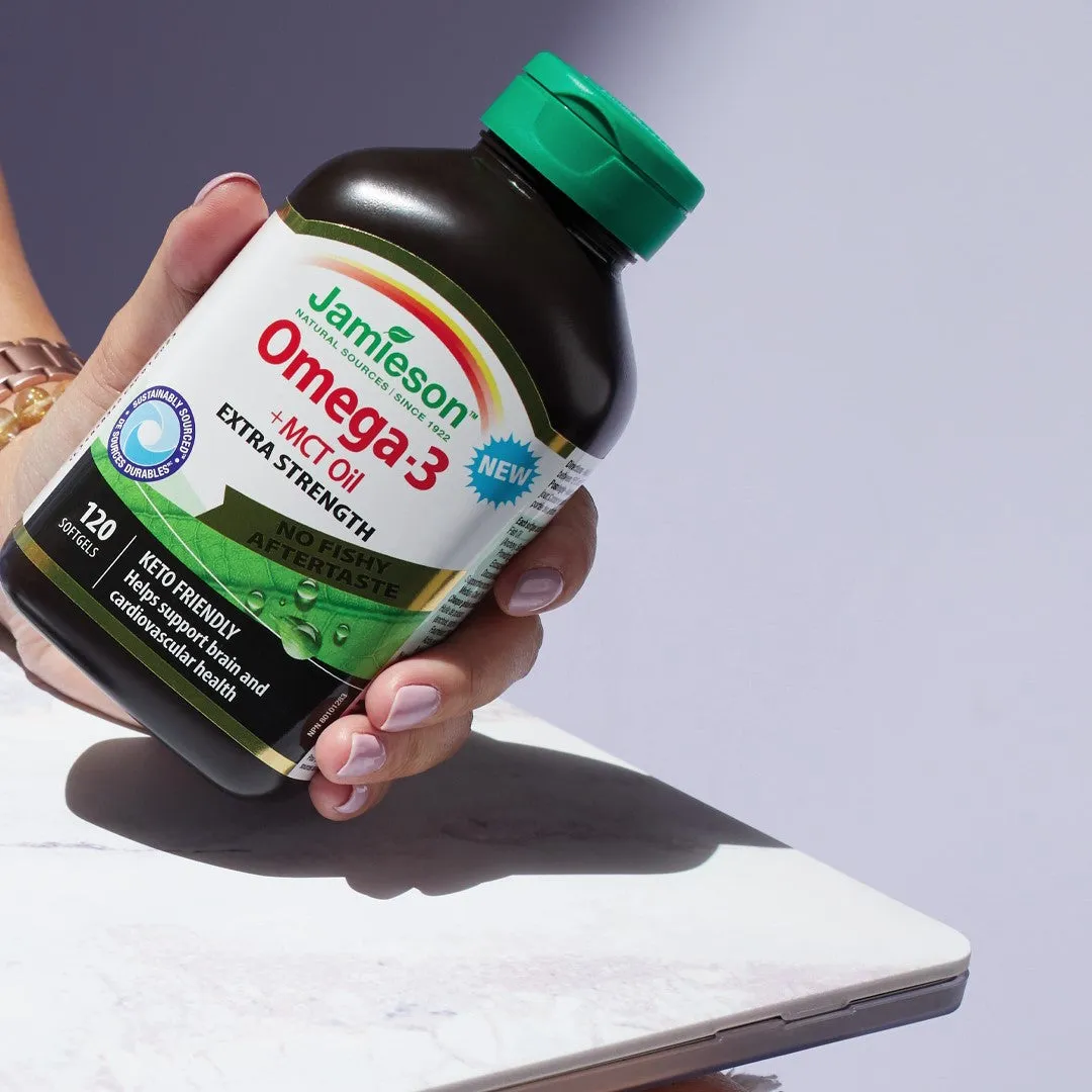 Extra Strength Omega-3   MCT Oil