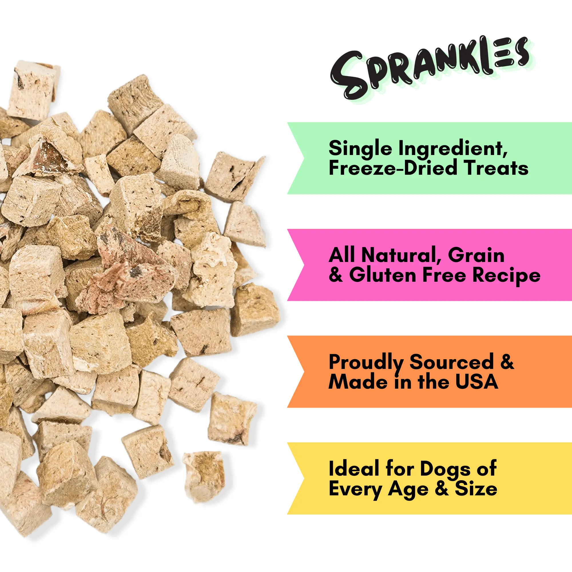 Freeze Dried Lamb Liver Treats for Cats & Dogs