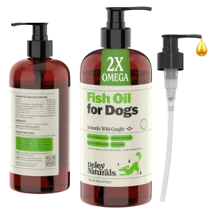 Icelandic Wild-Caught Omega 3 Fish Oil for Dogs - 16  oz Pump