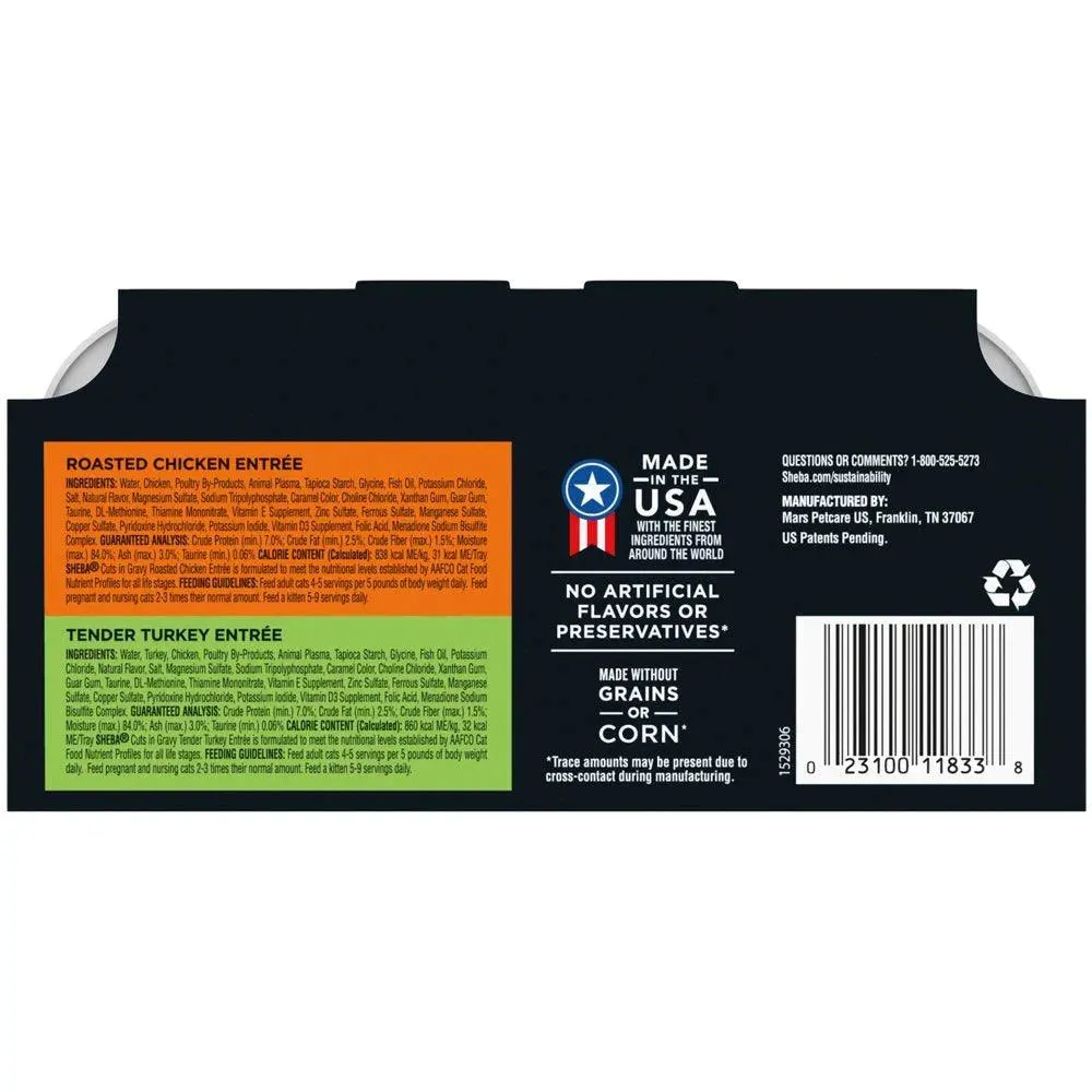 Perfect Portions Wet Cat Food Variety 12 Pack