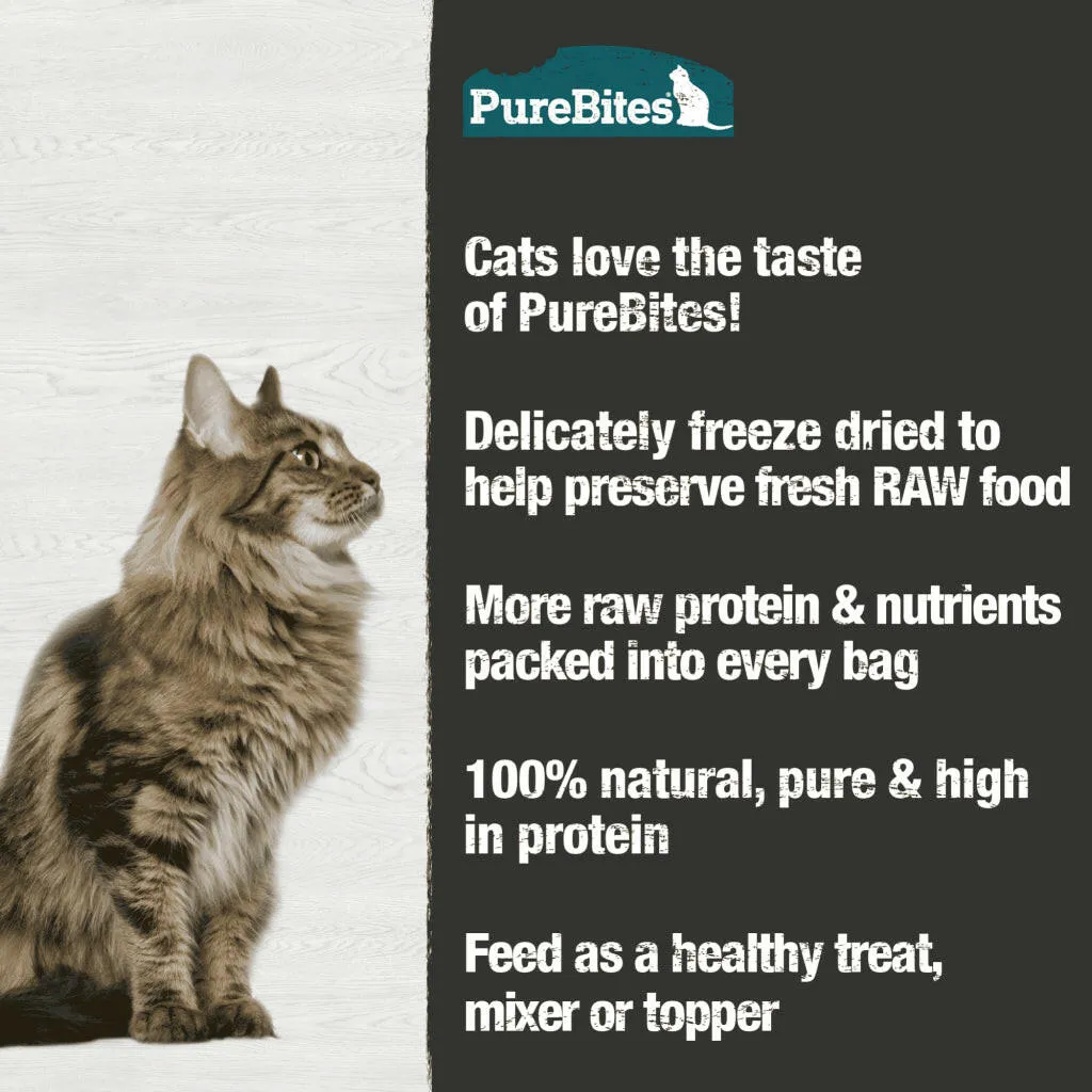 Pure Bites Freeze Dried Minnow Treats for Cats