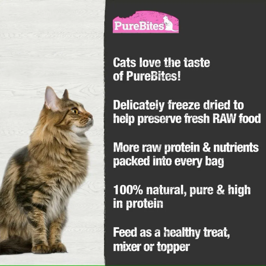 PureBites Freeze Dried Salmon Treats for Cats