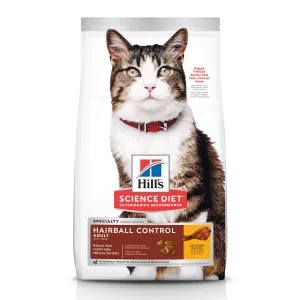 Science Diet Cat Adult Hairball Control Chicken Recipe