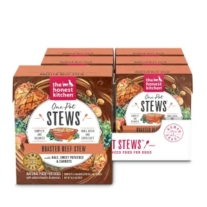 The Honest Kitchen One Pot Stew Roasted Beef Stew with Kale, Sweet Potatoes & Carrots for Dogs