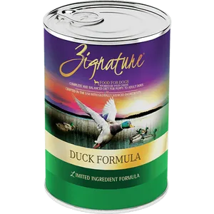 Zignature Duck Limited Ingredient Formula Canned Dog Food 13oz