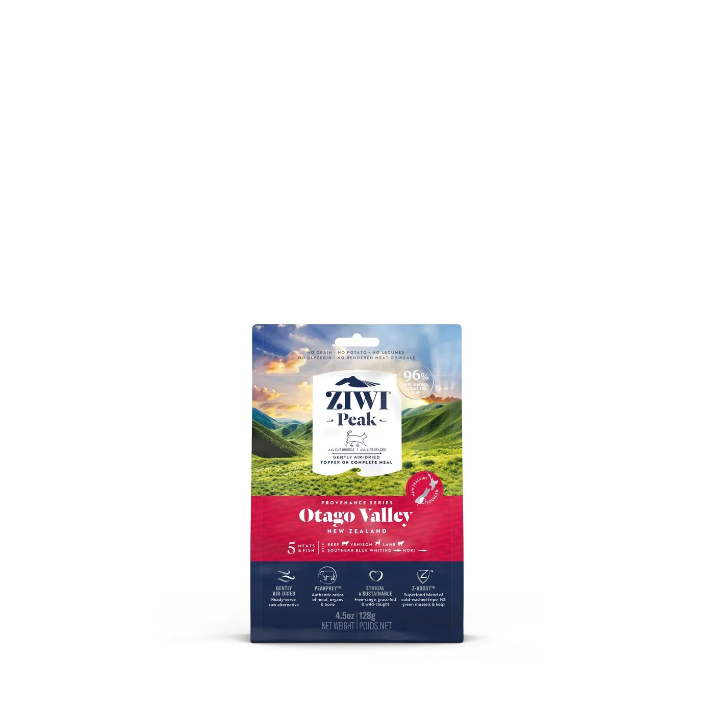 ZIWI PEAK CAT PROVENANCE AIR DRIED OTAGO VALLEY 128GM